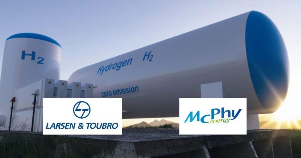 L&T signs Agreement with McPhy for Electrolyzer Manufacturing